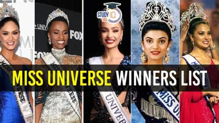 A Journey Of Miss Universe Success