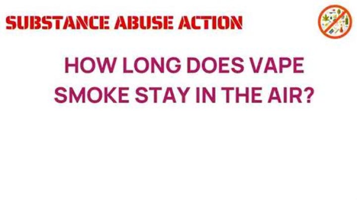 How Long Does Vape Smoke Linger In The Air?